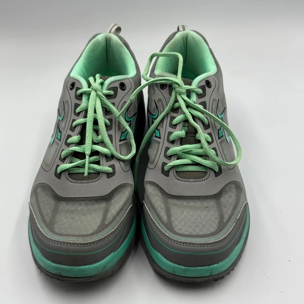 Gravity Defyer G-Defy Women's 9‎ Gray Mint VersoShock Walking Shoes Comfort